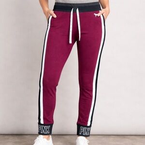 Victoria's Secret Pink‎ Maroon Yoga Pants